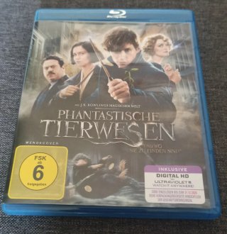 Blu-ray Animales Fantásticos (alemán/inglés)