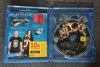 Blu-ray Animales Fantásticos (alemán/inglés)