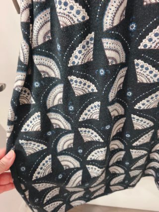 Vestido Mango Penélope Cruz azul/blanco 40-42