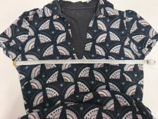 Vestido Mango Penélope Cruz azul/blanco 40-42