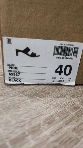 Sandalias piel Gioseppo Pirie T-40 Negras.