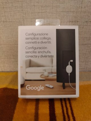 Caja Vacía Google Chromecast