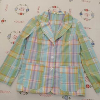 Conjunto Vestido y Chaqueta a Cuadros