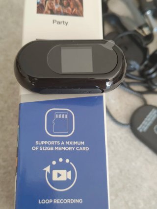 Mini Action Cam / Body Cam 1080P con Display e Att