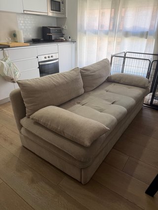 Sofá cama Clio Maisons du Monde Beige