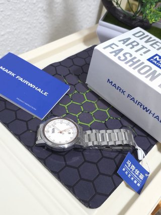 Reloj Mark Fairwhale Hombre Oro/Plata