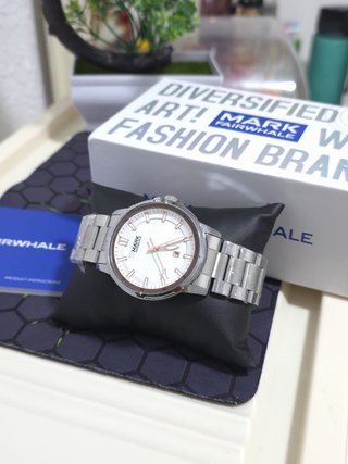 Reloj Mark Fairwhale Hombre Oro/Plata