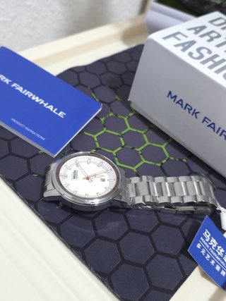 Reloj Mark Fairwhale Hombre Oro/Plata