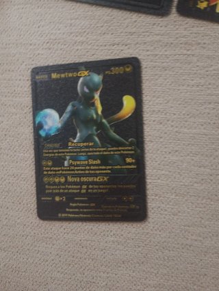 Carta Pokémon Mewtwo GX 300 PS
