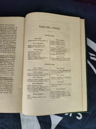 Libro Antiguo Poesía Francesa (1869). Tomo II