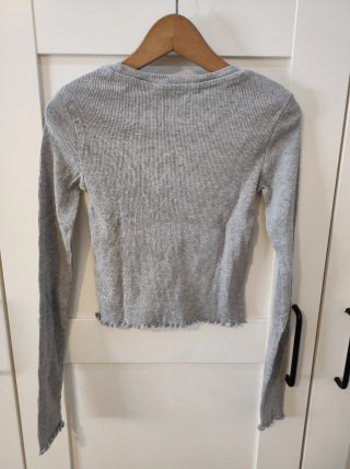 Camiseta MNG gris manga larga