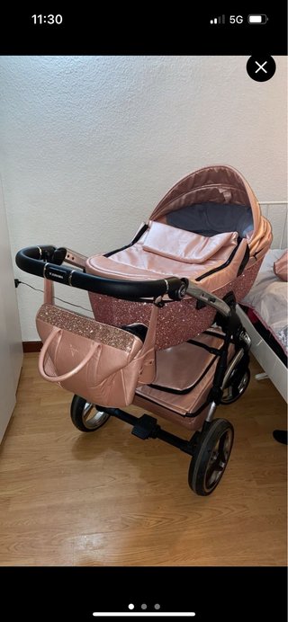 Passeggino rosa Junama