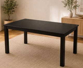 Mesa comedor extensible madera wengue Ikea