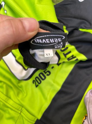Lote 4 maillots ciclismo