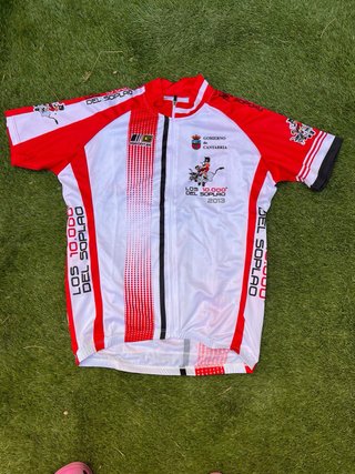 Lote 4 maillots ciclismo