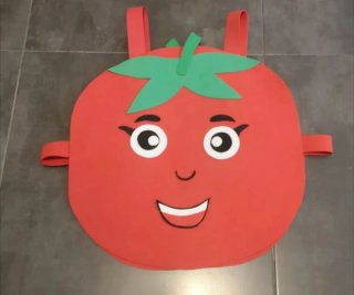 ** Disfraz Fresa y Tomate