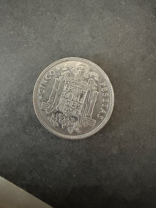 Moneda 5 Pesetas Francisco Franco 1949