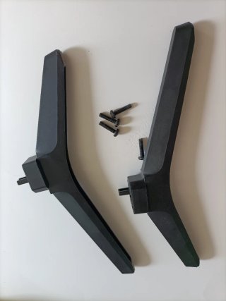 Patas Hisense 43A6K + tornillos originales