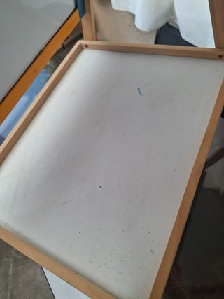 Pizarra 2 en 1 infantil de madera