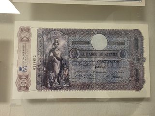 Cuadro Colección Billetes y Pagares Facsímiles 2