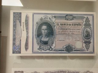 Cuadro Colección Billetes y Pagares Facsímiles 2