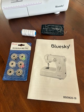 Máquina de coser portátil Bluesky