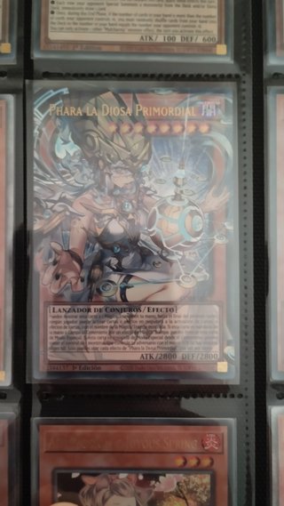 Yu-Gi-Oh! Phara Diosa Primordial UR Overframe