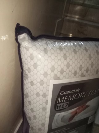Cuscino Memory Foam H17 saponetta