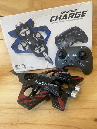 Avión RC Remoto Thunder Charger Nuevo