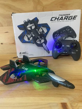 Avión RC Remoto Thunder Charger Nuevo