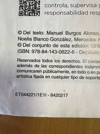 Geografía e historia, 1 ESO, GSD Buitrago