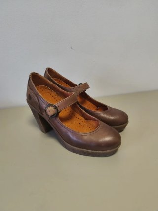Zapatos de tacón de piel Talla 40