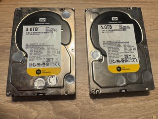 2 Discos Duros WD 4TB Enterprise