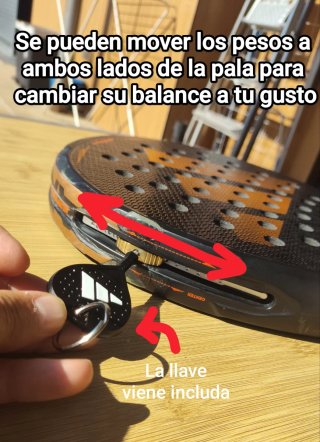 Pala Padel Adidas Arrow Hit Ctrl 2026