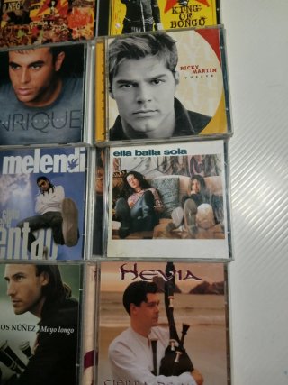 Lote 10 CDs Pop Latino Rock Español