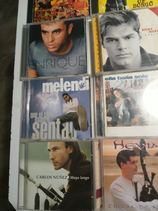 Lote 10 CDs Pop Latino Rock Español