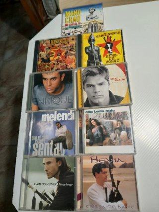 Lote 10 CDs Pop Latino Rock Español