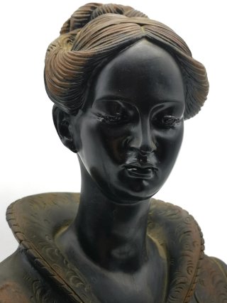Precioso busto decorativo clásico A. Giannelli