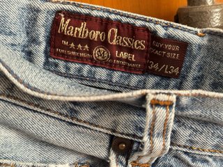Shorts in denim Marlboro Classics