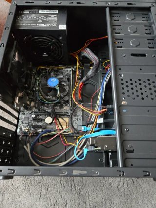 OWLOTECH Caja PC Negra