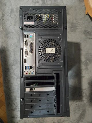 OWLOTECH Caja PC Negra