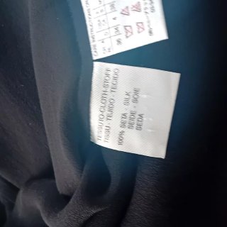 Camicia seta 100x100  Marella 40 nera