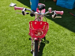 Bicicleta infantil Btwin rosa