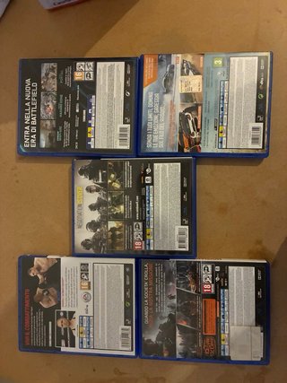 Lotto 9 Giochi PS4 Originali in Blocco (No Odyssey