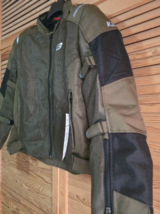 Chaqueta M Mujer Rosa y Blanca