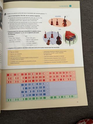 Música, historia de la música, ESO serie Escucha