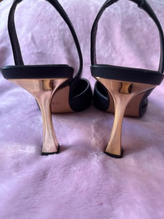 Zapatos tacón Zara negros talla 39