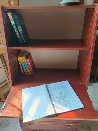 Mueble escritorio Secreter madera