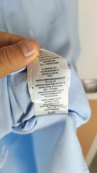 Polo Ralph Lauren Azul Talla S