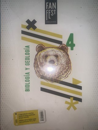 Biología y Geología 4, Secundaria, Fanfest Edel...